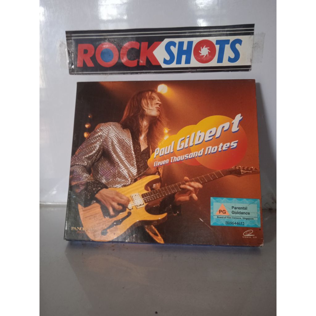 kaset cd Paul Gilbert elevent thousand notes