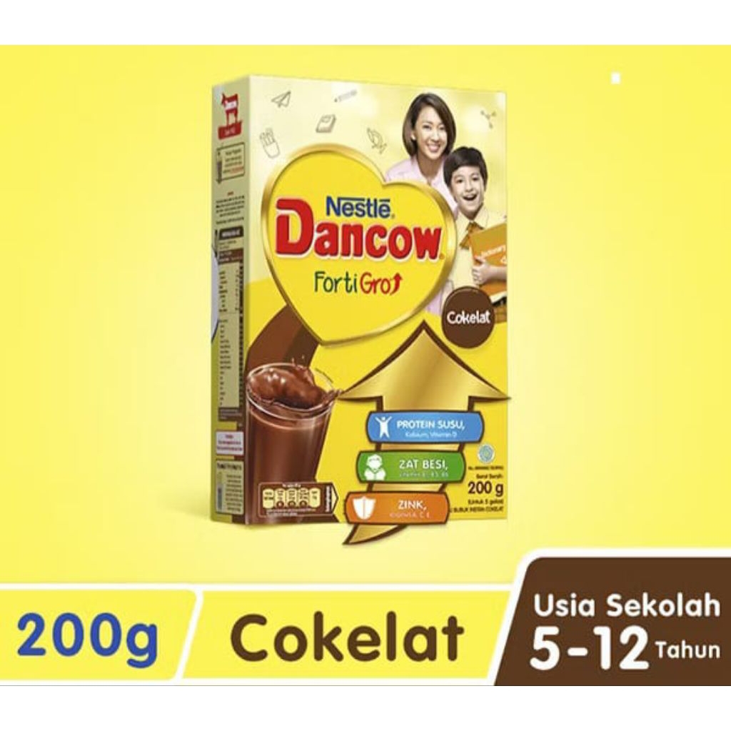 

DANCOW FORTIGRO COKLAT 195 GR
