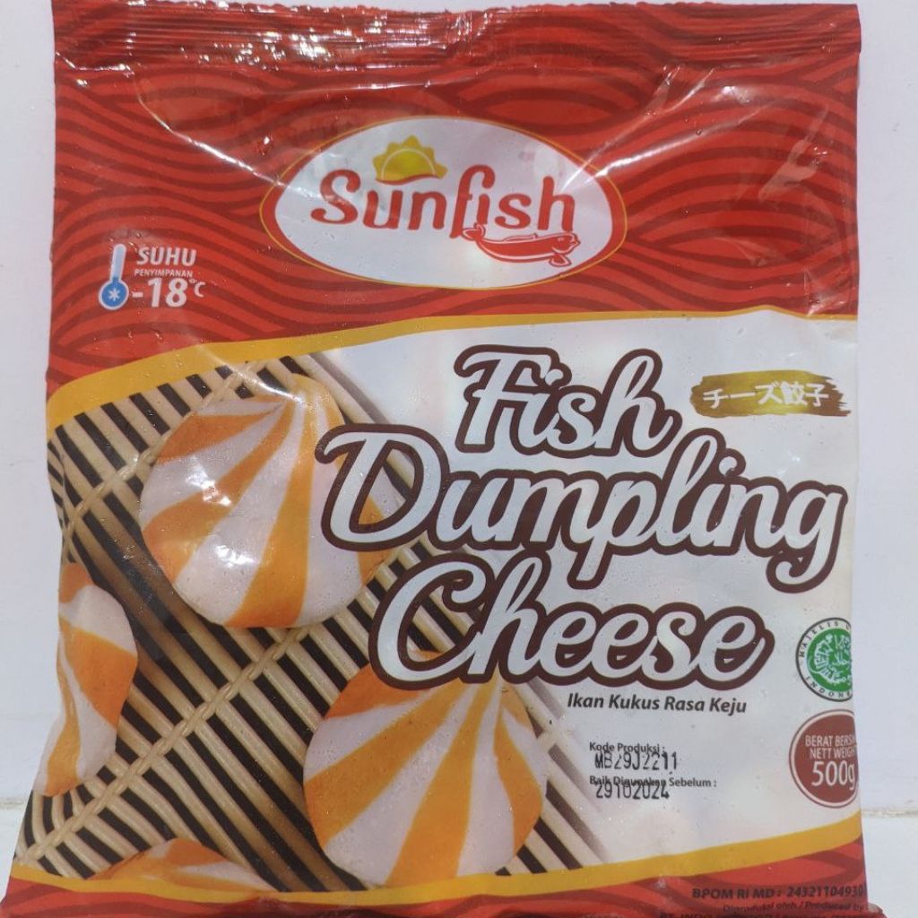 

Sunfish Dumpling Ikan Cheese 500gr