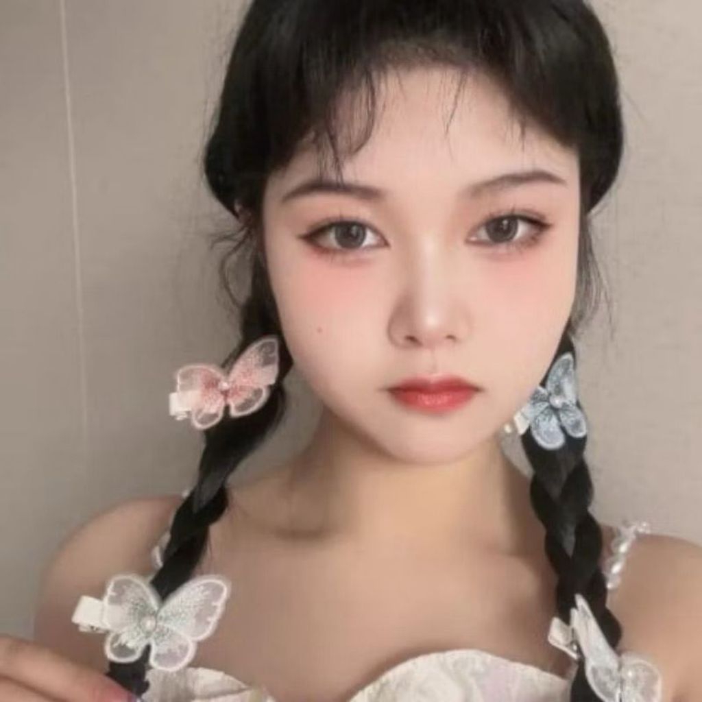 Jepit Rambut Korea Kupu - Kupu / Jepit Rambut Fashion Korea Jepitan Kupu-kupu