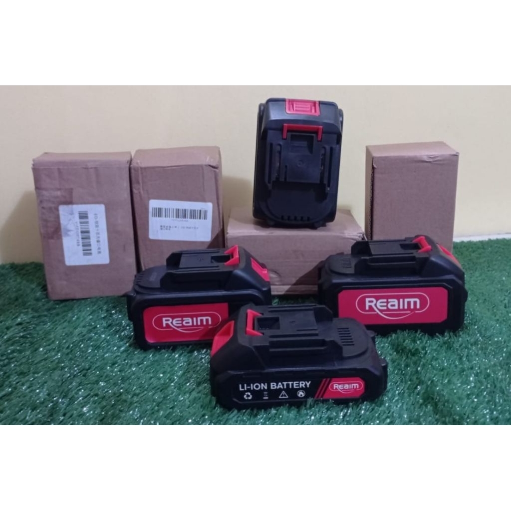 baterai lithium reaim cordless 48v baterai impact bor, jet cleaner, chainsaw 10cell