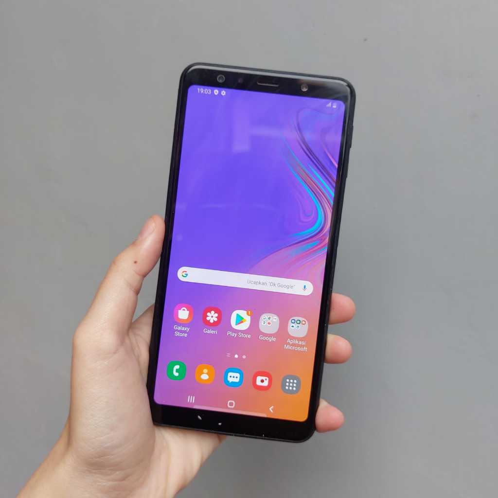 SAMSUNG A7 2018 4/64GB SECOND / A7 2018 SEKEN BEKAS MURAH [BACA DESKRIPSI]