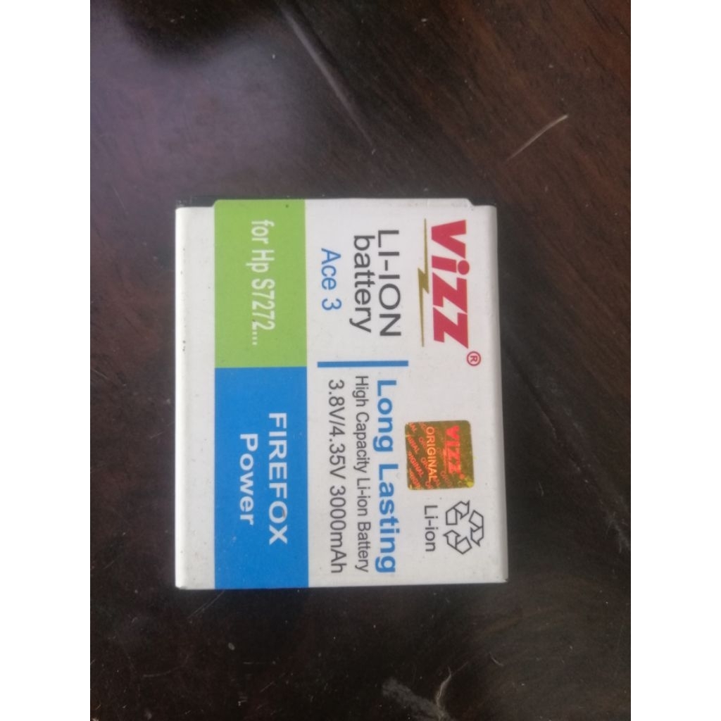 baterai batere Samsung ace 3 vizz