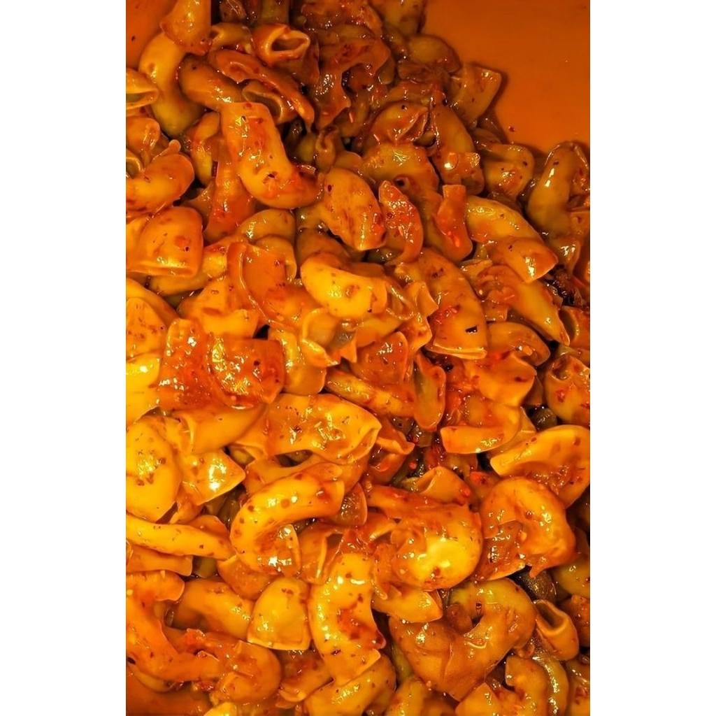 

Makaroni Cikruh Pedas Gurih Kriuk Daun Jeruk Pedas 500 Gram - Varian Rasa Original - Pedas - Ektra Pedas