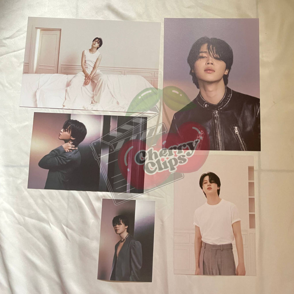 Postcard Official Jimin BTS Face Album