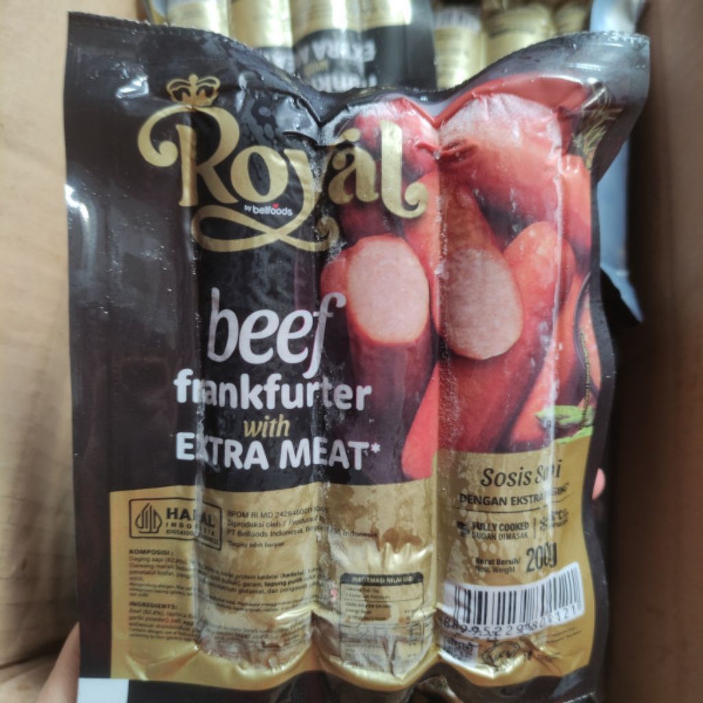 

Belfoods Beef Frankfurter 200gr