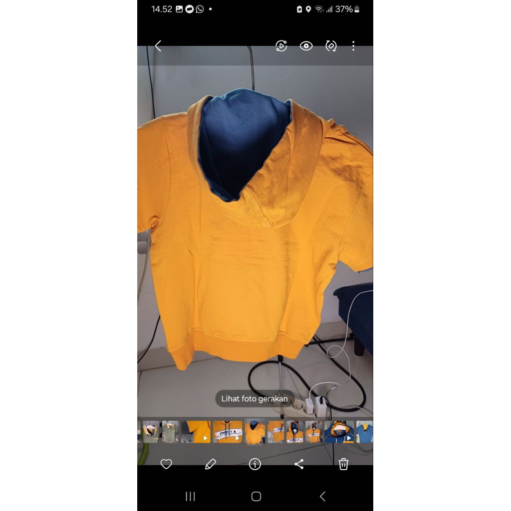 Osella Kids.Hoodie Pendek