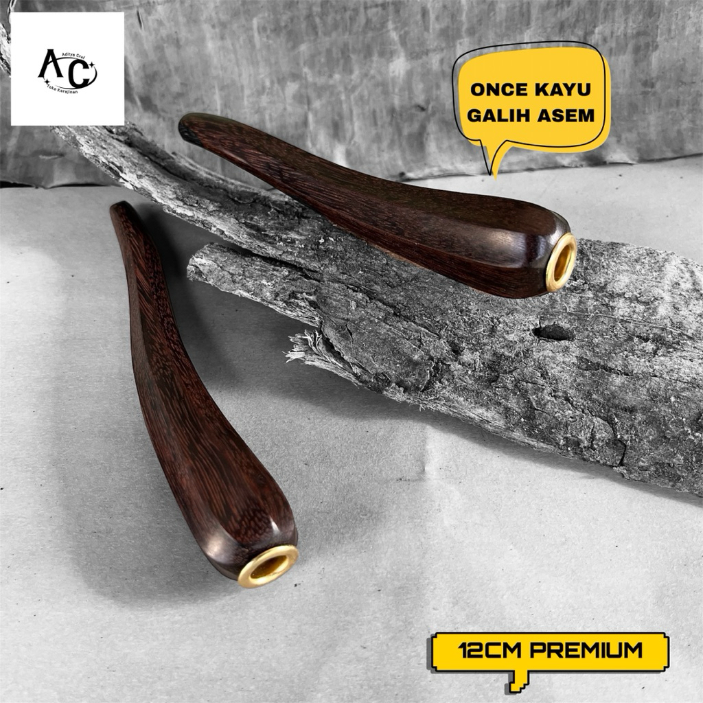 pipa rokok kayu galih asem once rokok