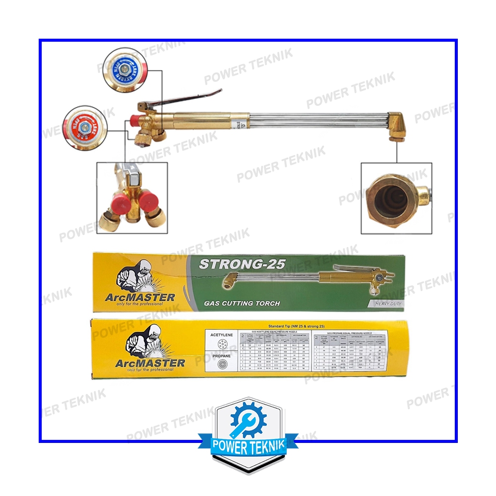 Tang Las Blender Potong Strong 25 / Cutting Torch LPG ARCMASTER
