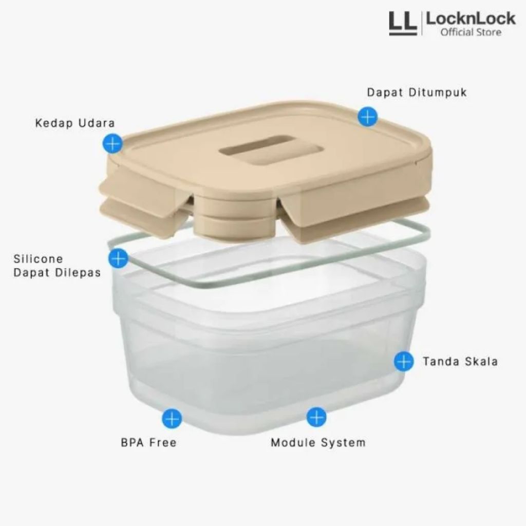 Lock n lock tempat makan 920ml