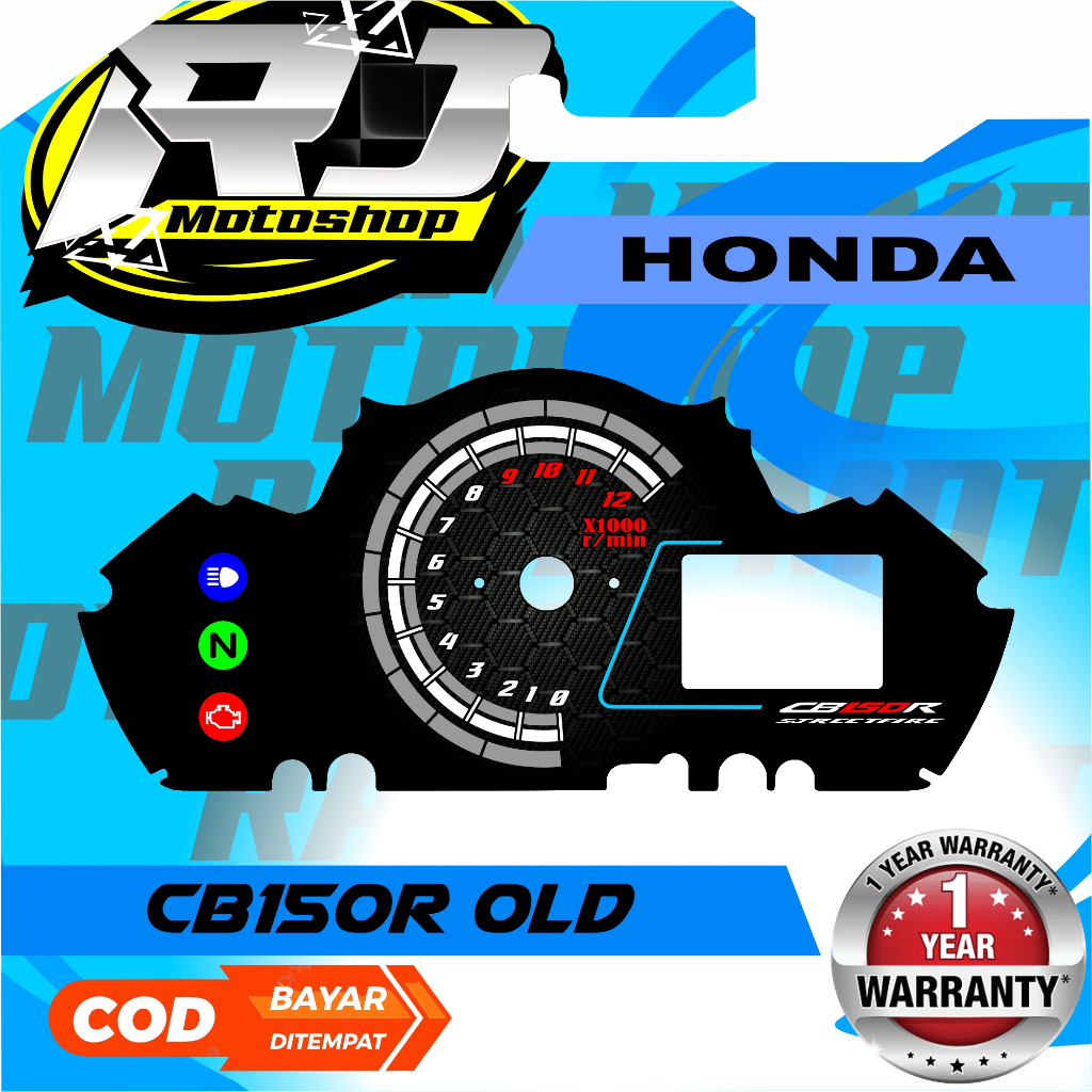 PANEL COSTOM SPEDOMETER HONDA CB150R OLD