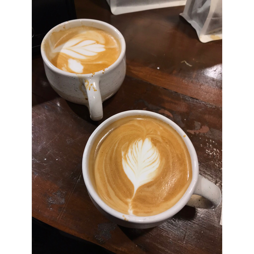 

latte art cappucino beans arabica 18gr yield 20 time 26