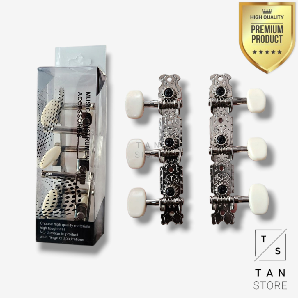 Dryer Tuning Peg Groover Putaran Gitar Klasik Nylon