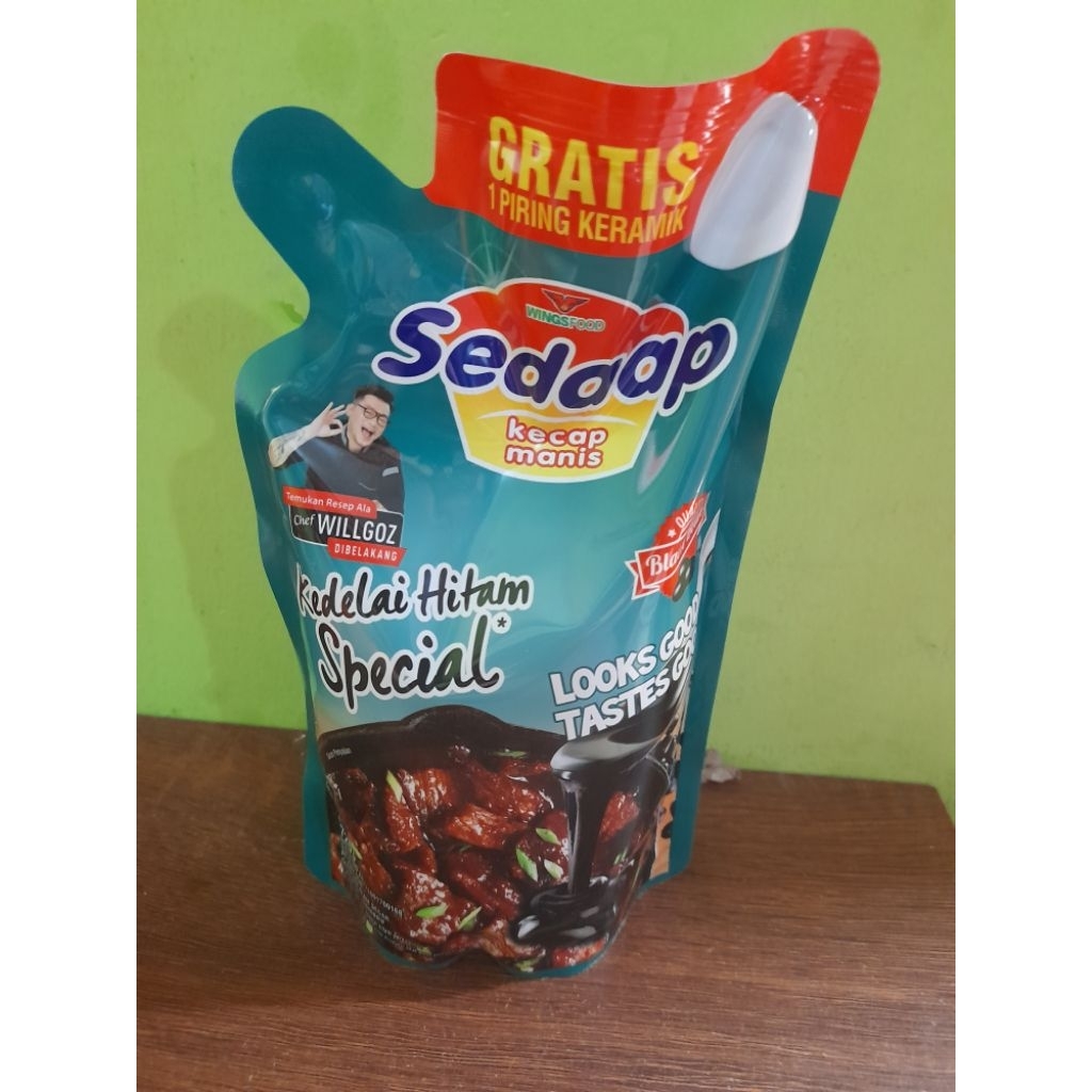 

Kecap sedaap 725ml (tanpa piring)