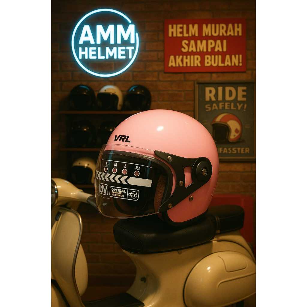 HELM VRL HIJAB PILOT  || HELM CARGLOSS HIJAB || PILOT