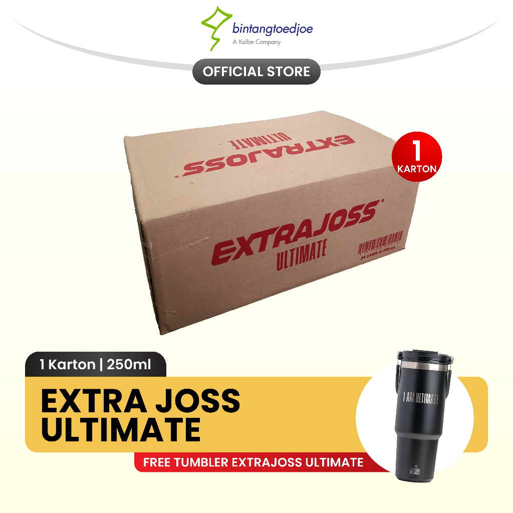 

Extra Joss Ultimate 1 Kartoon FREE Tumbler Stainless
