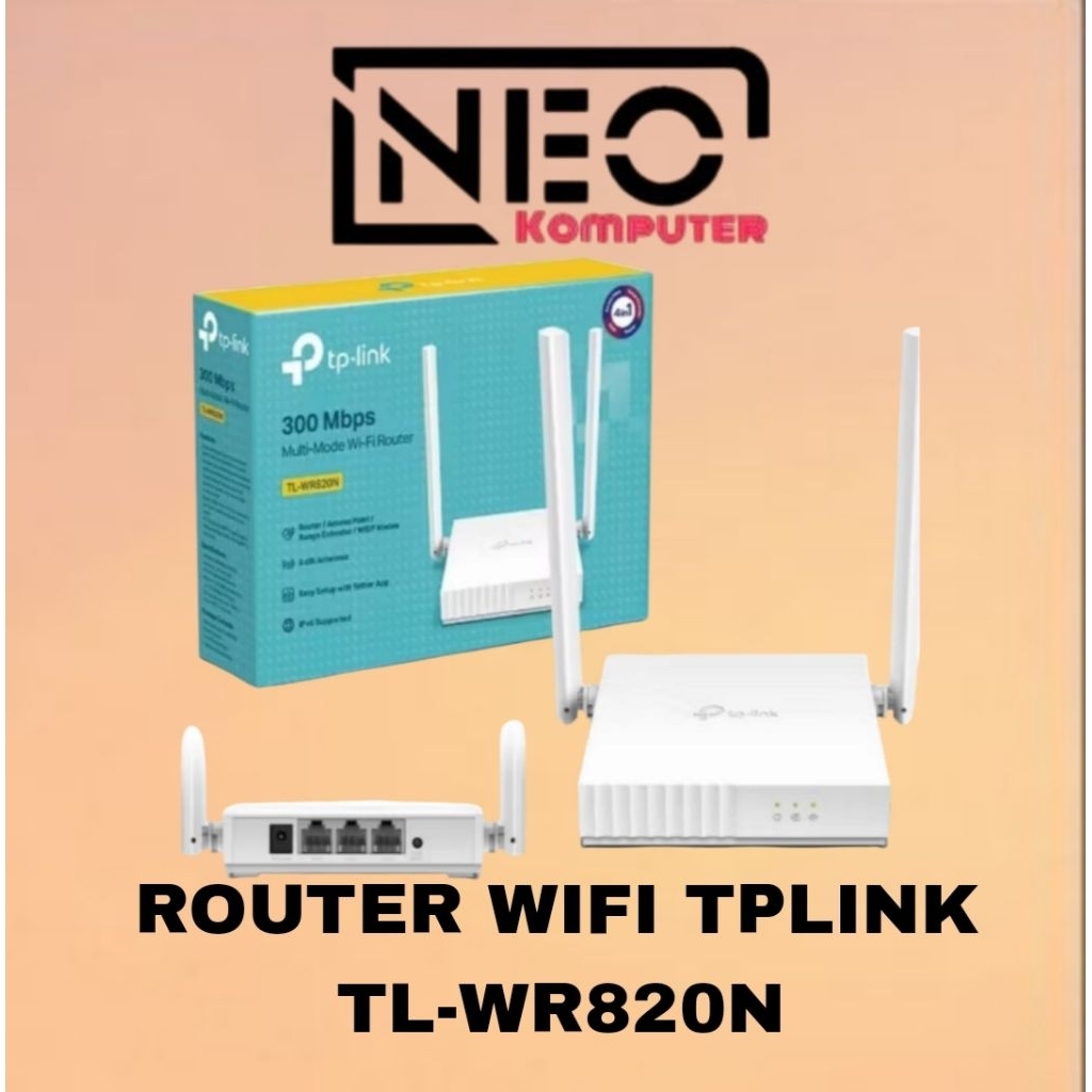 ROUTER TPLINK TL-WR820N