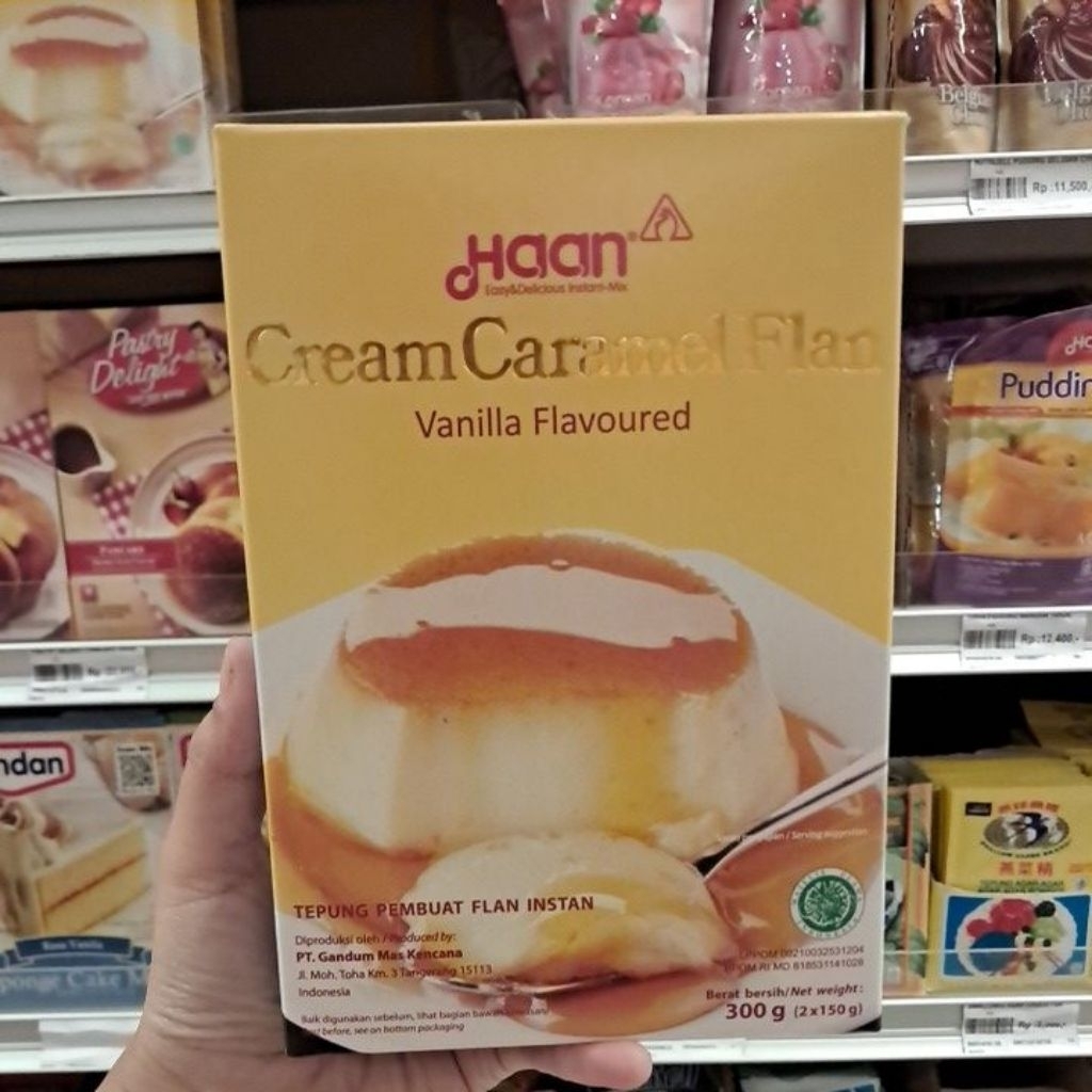 

Haan Cream Caramel Flan Vanilla Flavoured 300gr (2x 150gr)