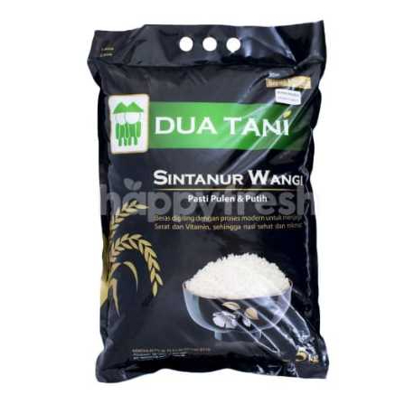 

DUA TANI BERAS SINTANUR WANGI pasti pulen dan putih 5KG
