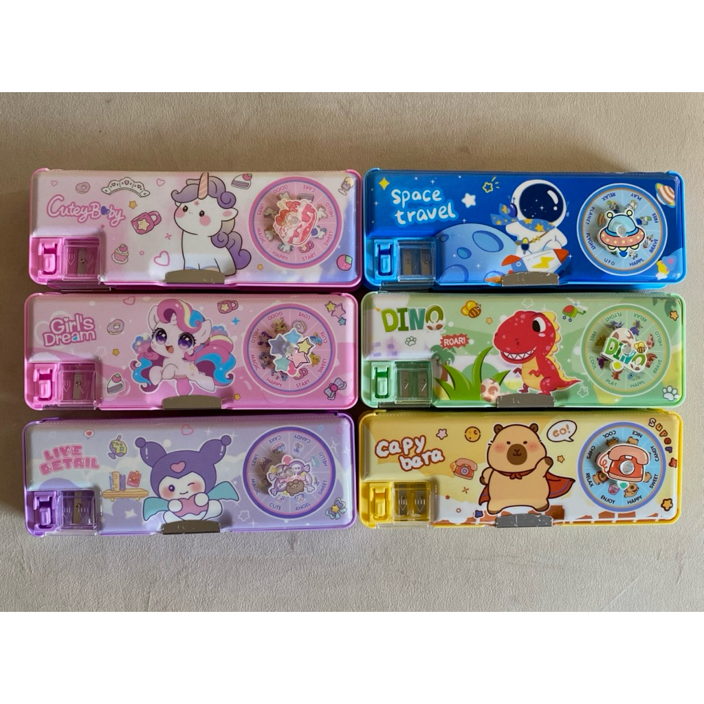 

GROSIR KOTAK PENSIL MAGNET SPIN ZL-8327