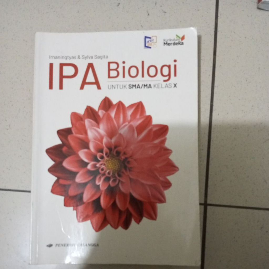 IPA Biologi kelas x kelas 1 SMU, penerbit erlangga