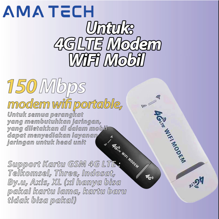 Modem WIFI USB 4g All Operator LTE Modem SIM card 150 Mbps Modem Mifi 4G LTE