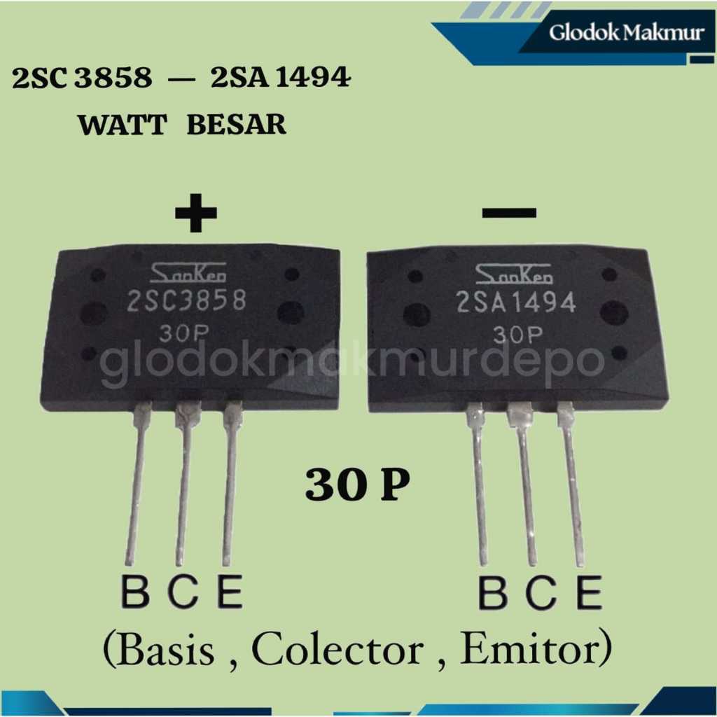 TR SANKEN 2SC 2922 - 2SA 1216 5DY