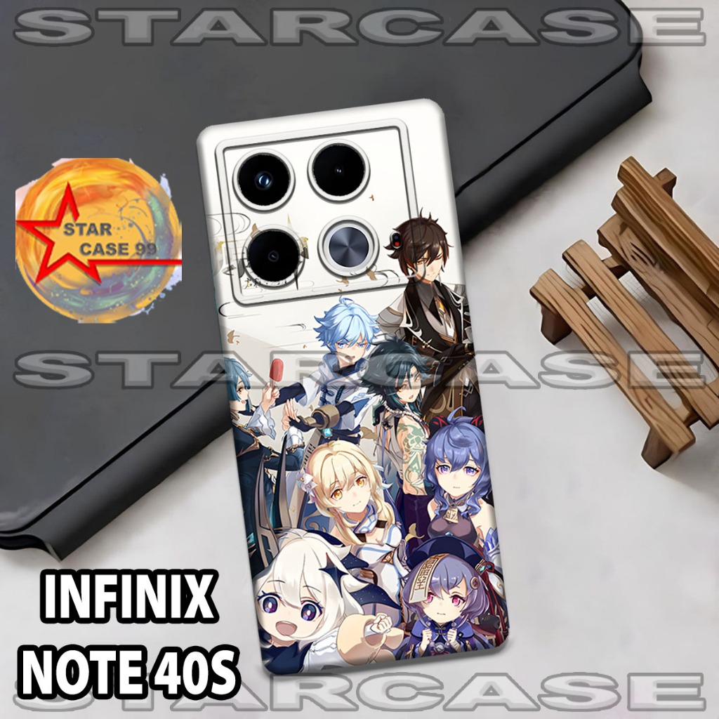 Softcase karet infinix note 40s/S40/Motif anime /case infinix note 40s/casing infinix note 40s