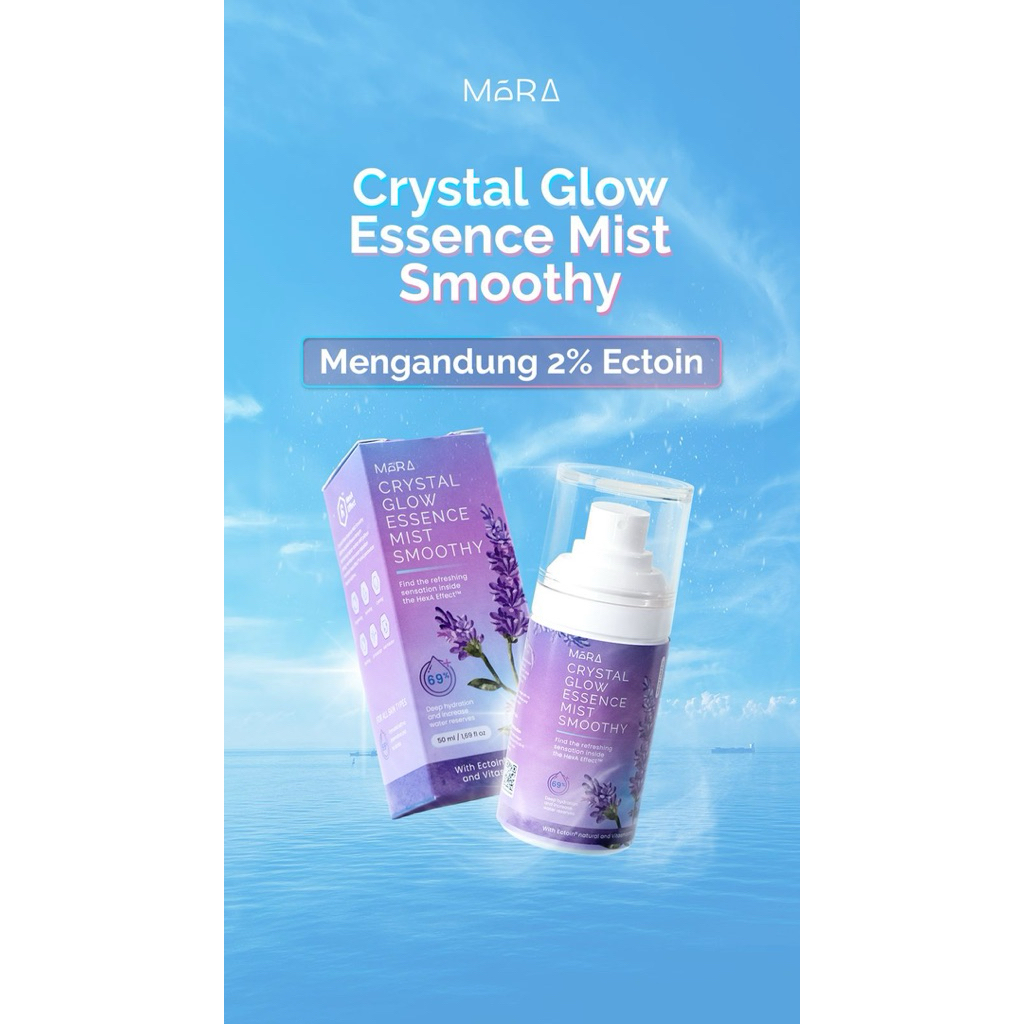 MERA Crystal Glow Essence Mist Smoothy