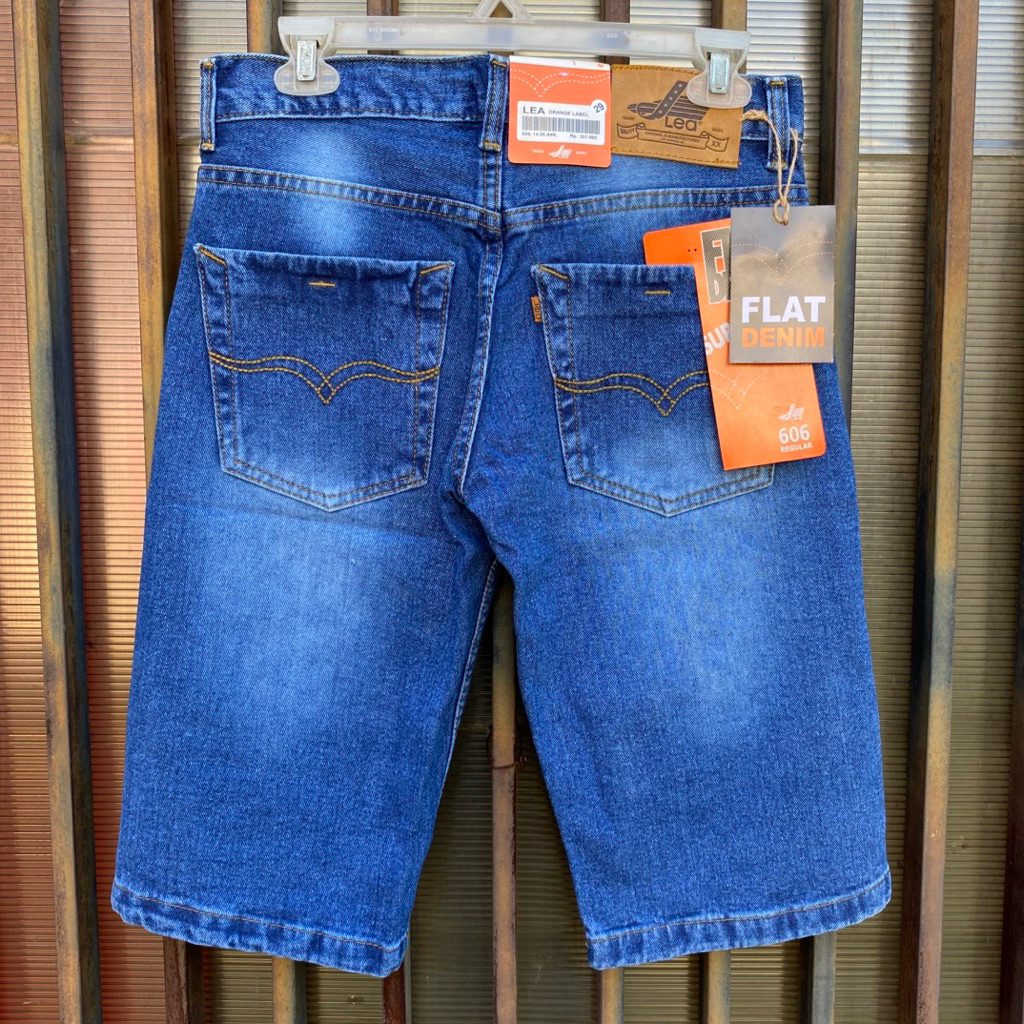 Celana Pendek Jeans Pria LEA Premium
