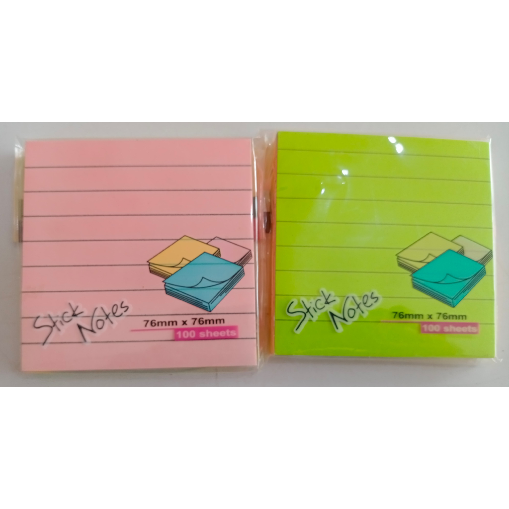 

AOPAI Sticky Notes / Memo Tempel / Kertas Penanda 100 Lembar sheets Warna-warni Murah