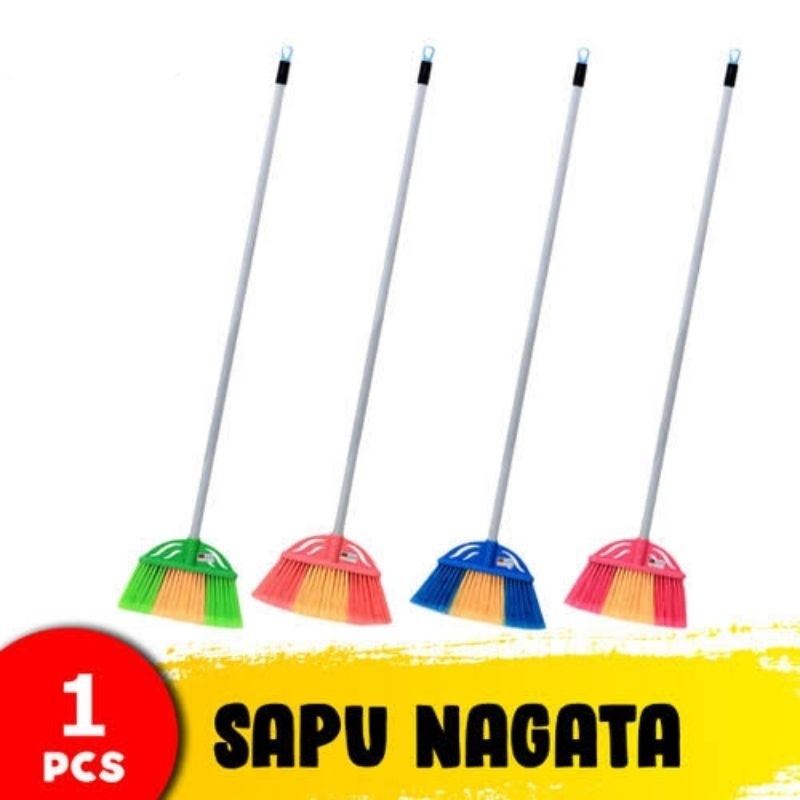 SAPU IJUK NYLON PLASTIK NAGATA 0717 SAPU KIPAS