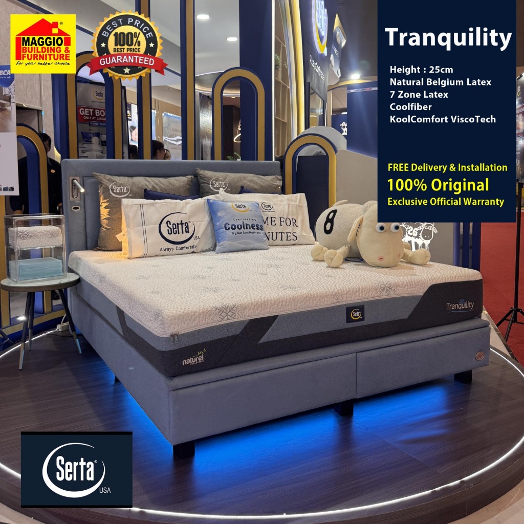 KASUR SERTA TRANQUILITY - SERTA SPRINGBED