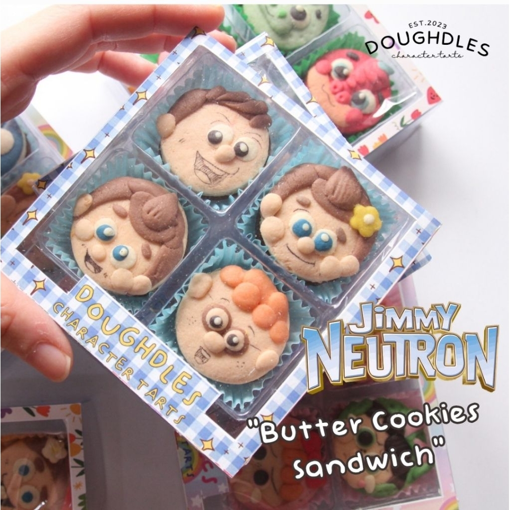

Butter Cookies Sandwich karakter JIMMY NEUTRON