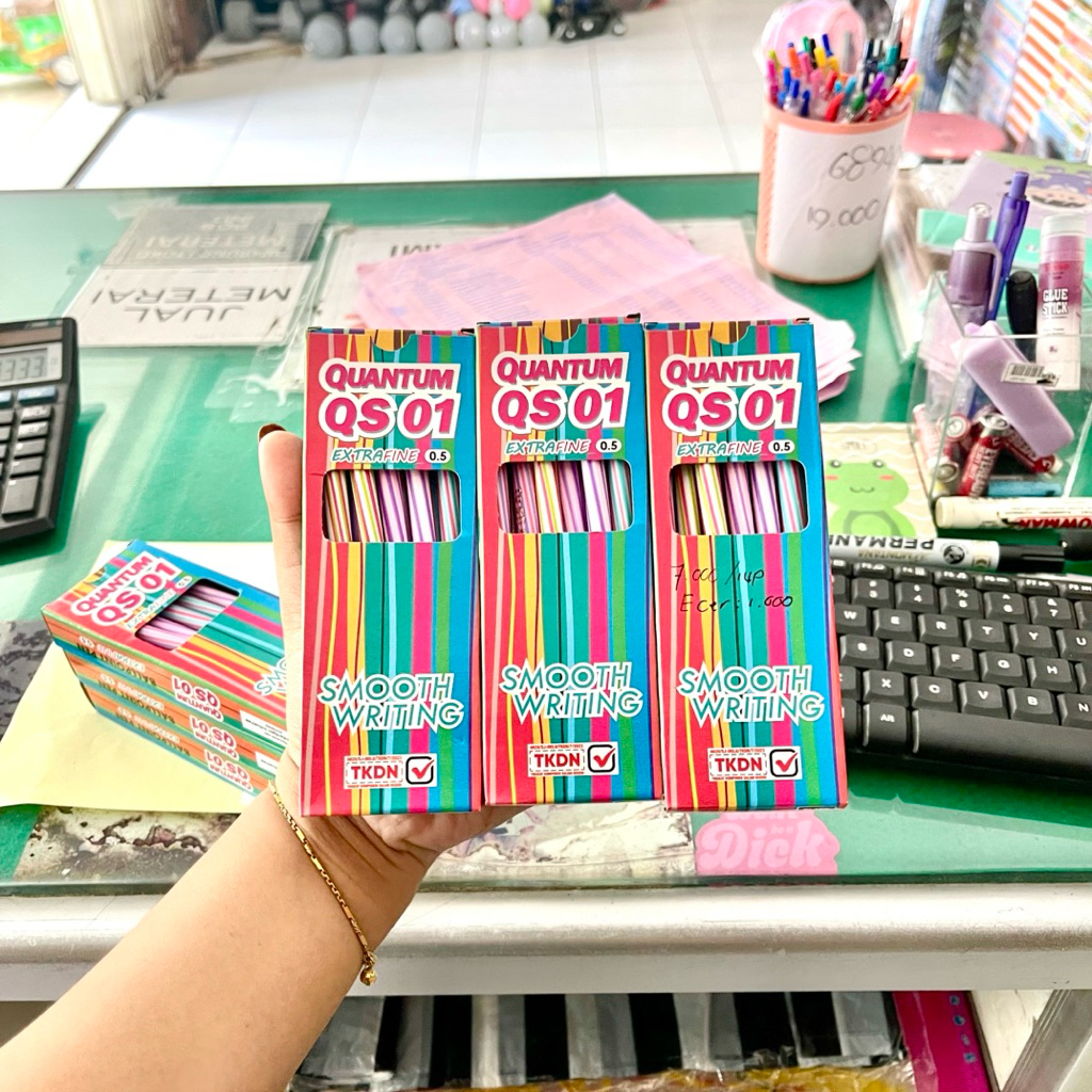 

(12 PCS) BOLPEN QUANTUM QS 01