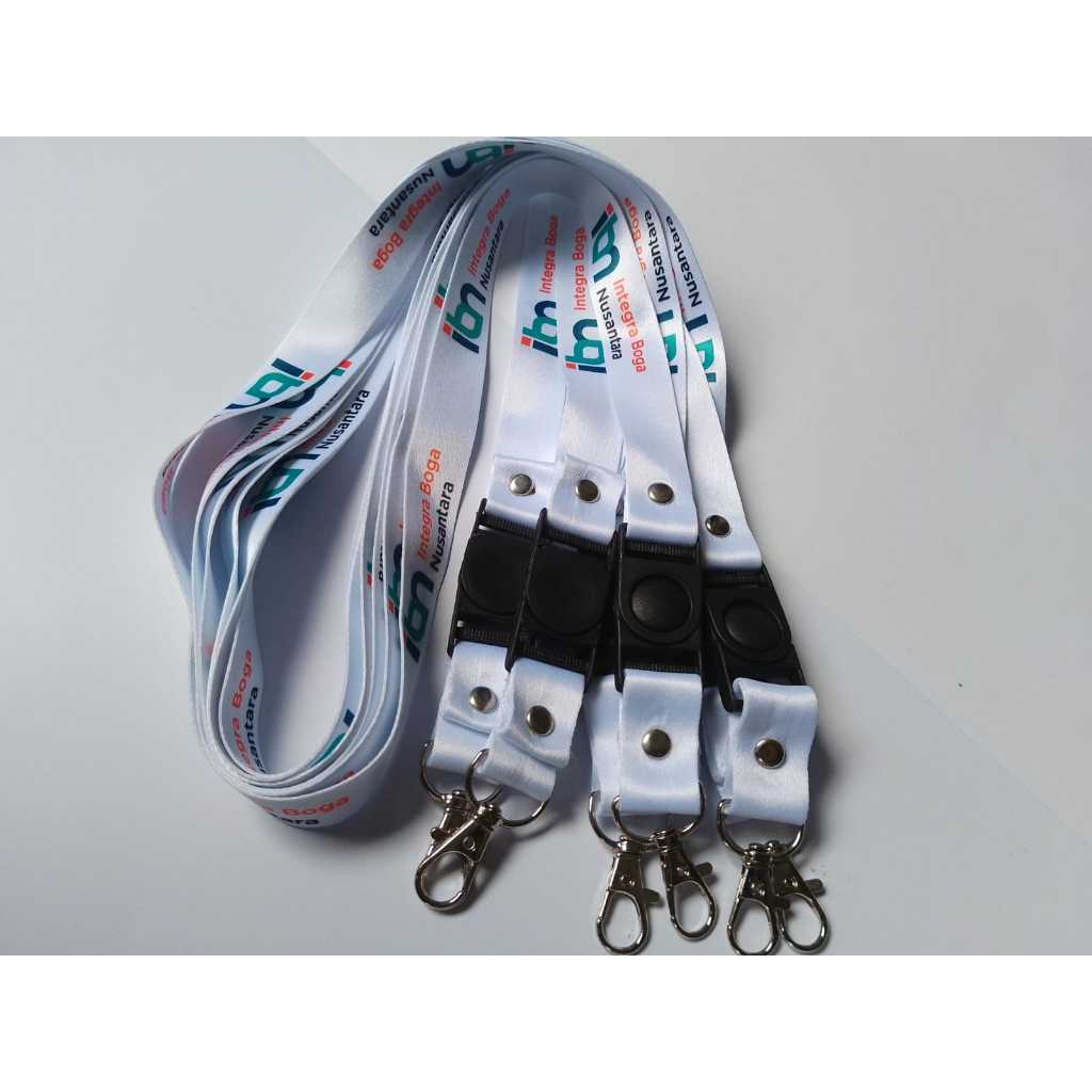 

Tali Lanyard Name Tag Cetak 2 Sisi Lembut Halus 2 Inchi Murah