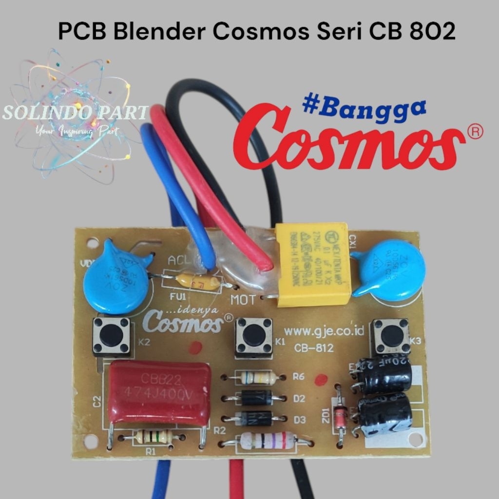 Modul PCB Blender Cosmos Seri CB 802 CB 812