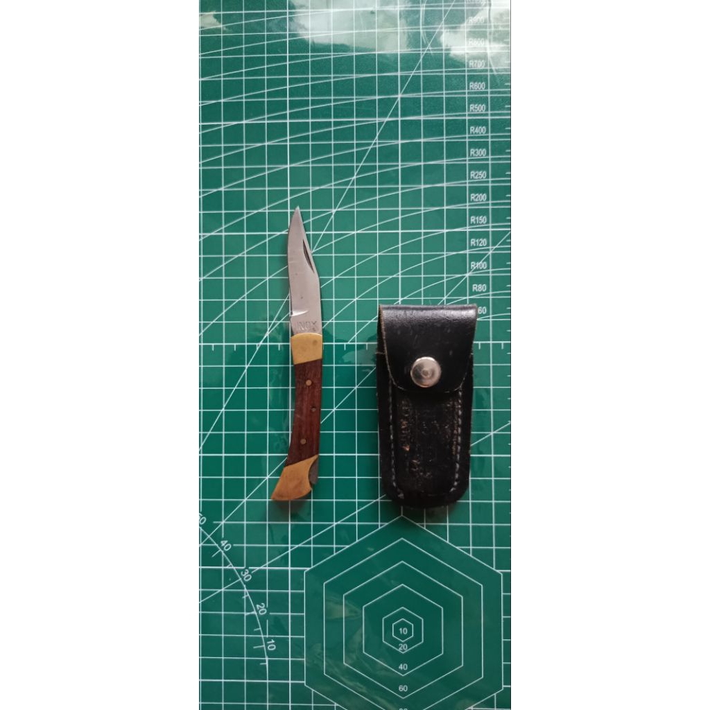 Pisau Lipat Klasik Inox