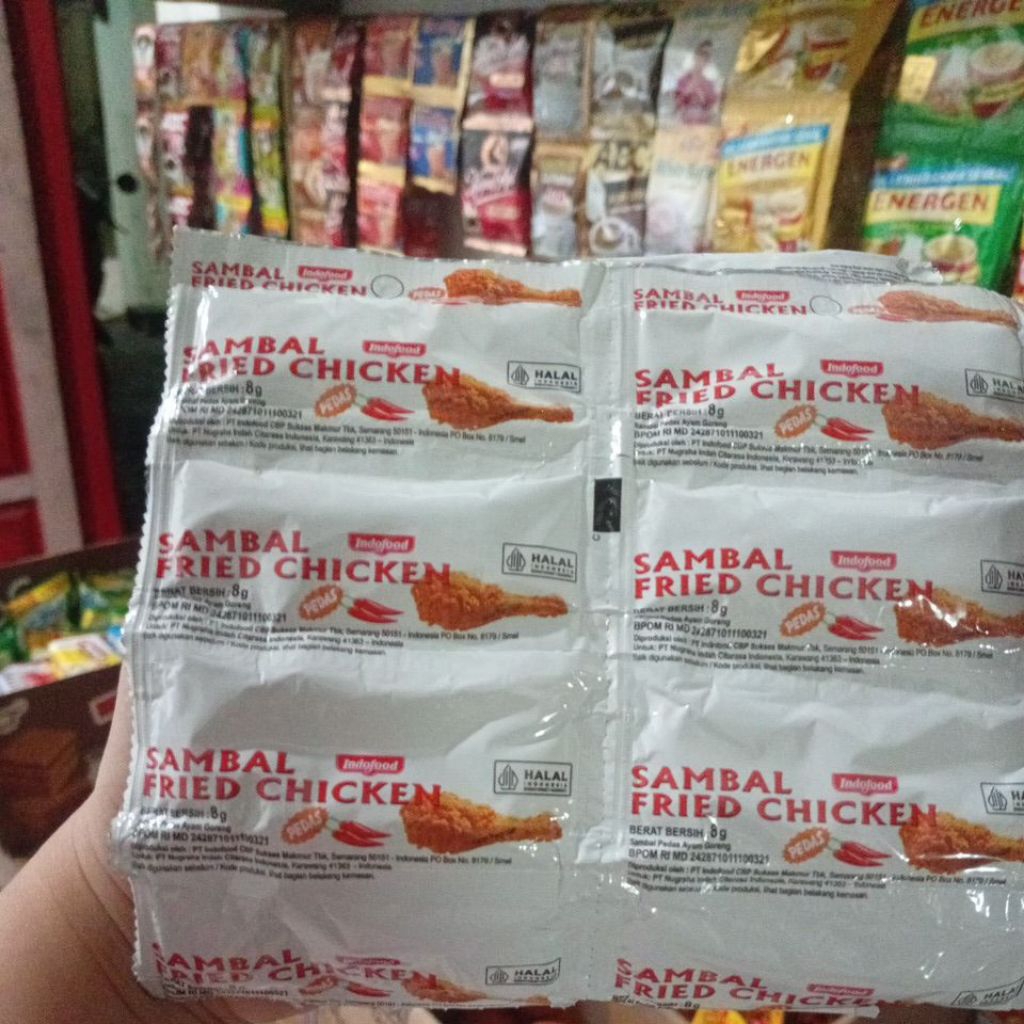 

Indofood SAMBAL FRIED CHICKEN 24 sachet