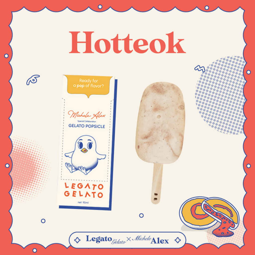 

LEGATO GELATO - Hotteok LegatoXMicheleAlex Michele Alex Popsicle Gelato Dessert Ice Cream Es Krim Eskrim Frozen Cemilan Creamy Fresh Swee