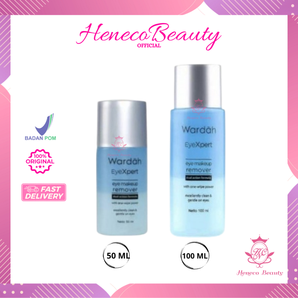 WARDAH EyeXpert Make Up Remover - Pembersih Make Up / HenecoBeauty