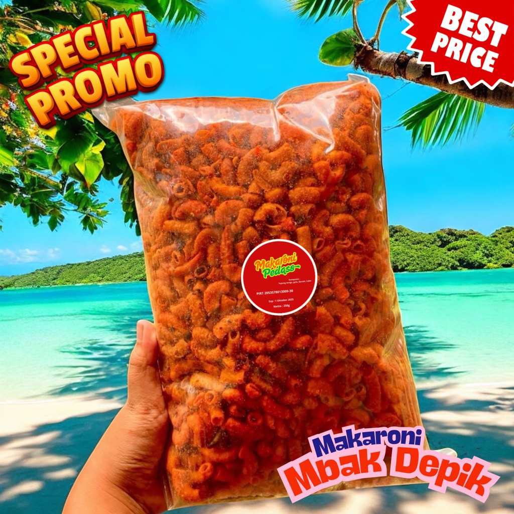 

Snack Makaroni Viral 250gr – Rasa Juara Harga Hemat