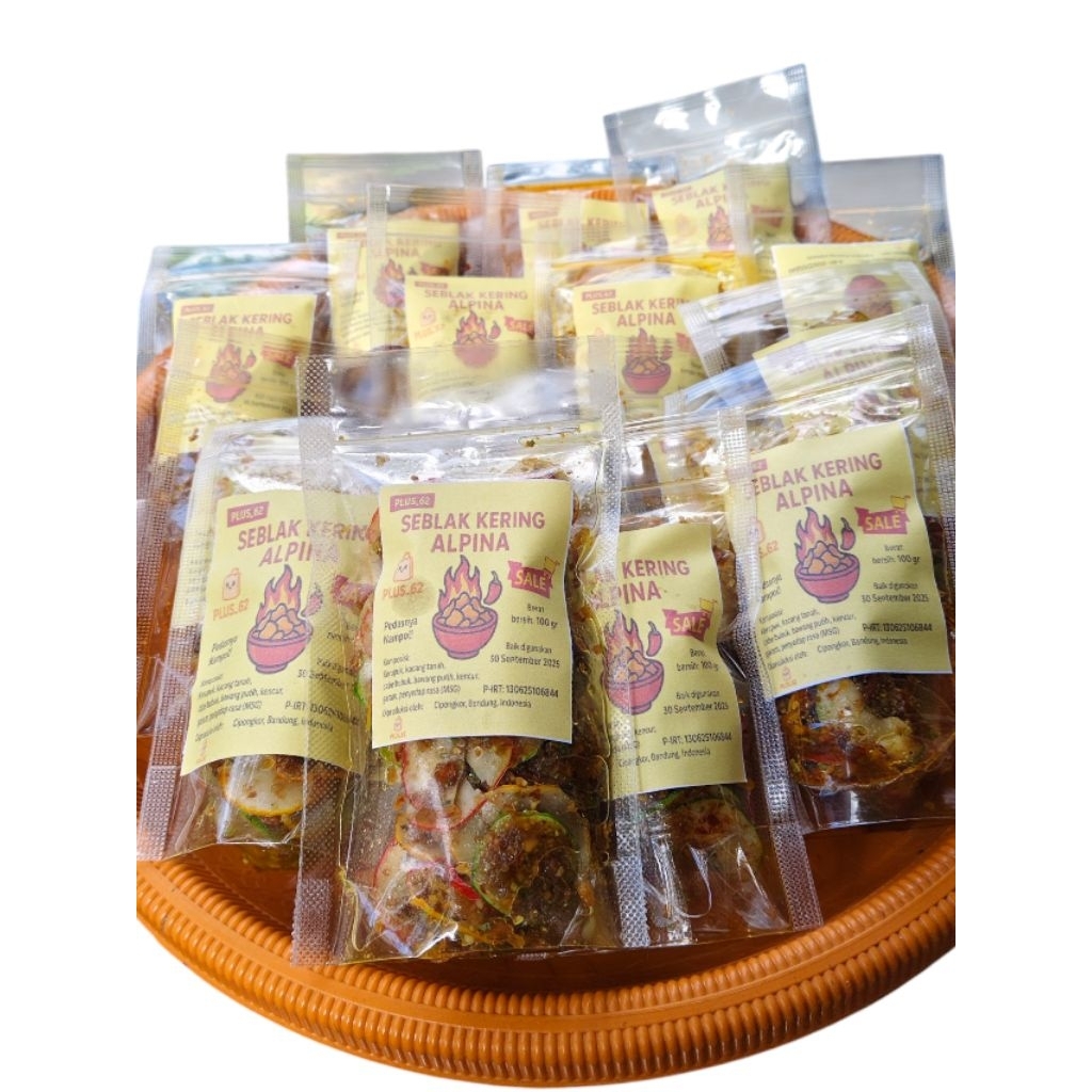 

Seblak Kriuk Bumbu Kacang Teman Nasi Pedas Gurih Manis Original