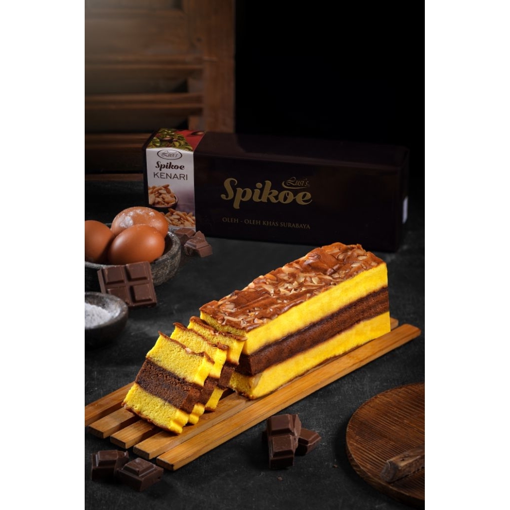 

spikoe kecil kenari, lapis Surabaya kenari 7x25