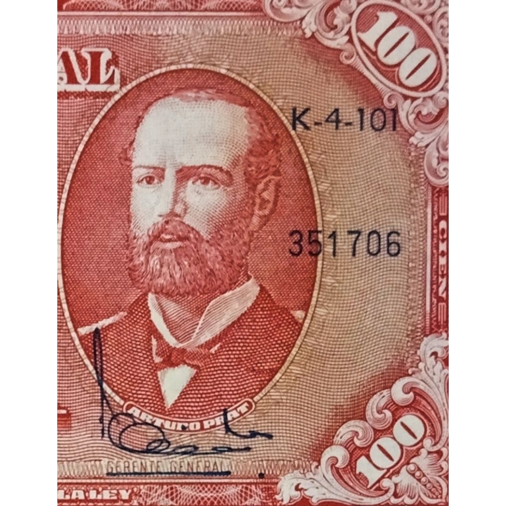 duit kuno asli chile 100 pisos tahun 1990 kondisi baru mulus gress unc matauang lama untuk koleksi d