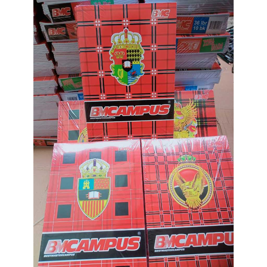 

BUKU TULIS BMCAMPUS ISI 50 DAN 36 LEMBAR 17,5x25 CM