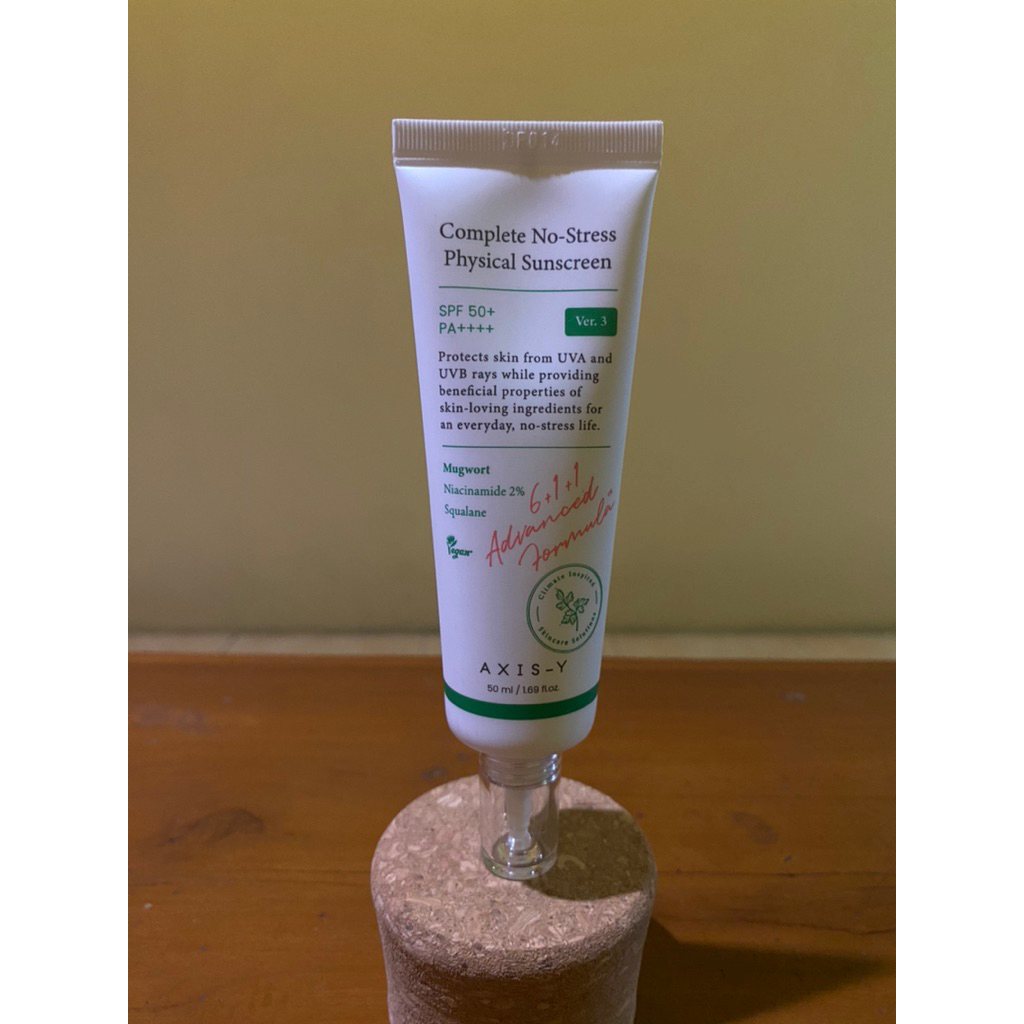 [PRELOVED-NR] SUNSCREEN AXIS-Y Complete No Stress Physical Sunscreen SPF 50
