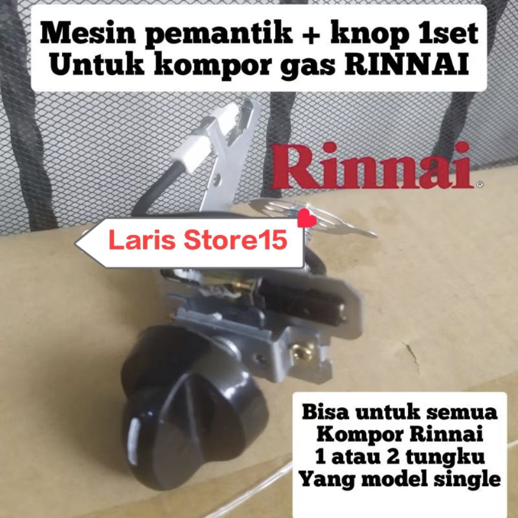 Mesin Pemantik Api Kompor Gas RINNAI Grade Ori Semua Merk RINNAI Yang Model Single