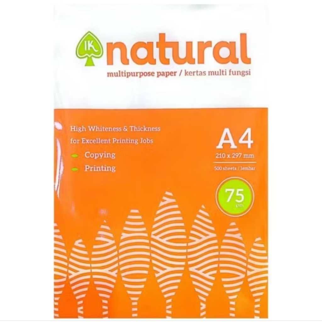 

Kertas HVS A4 75gsm | HVS Natural
