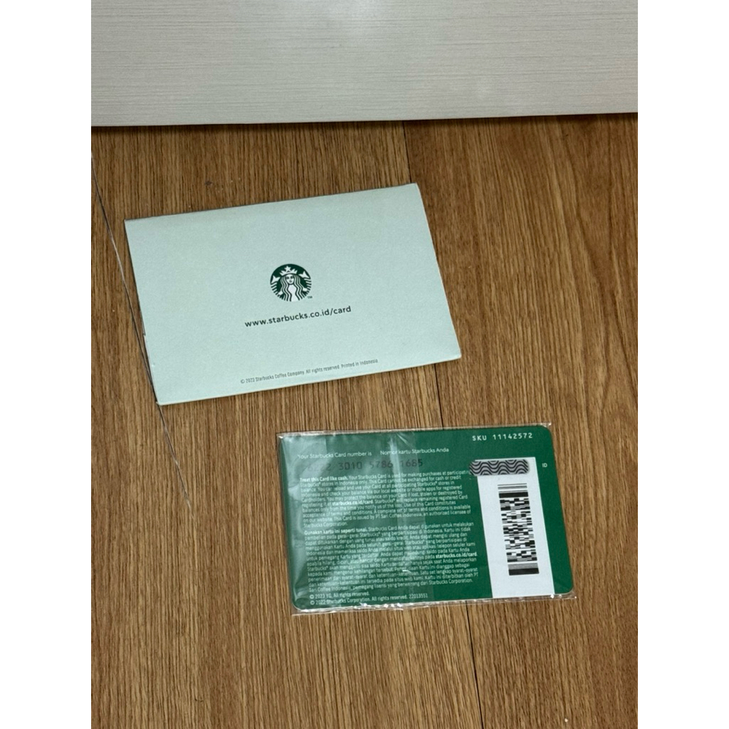 Kartu Starbucks Card Blackpink Limited Edition